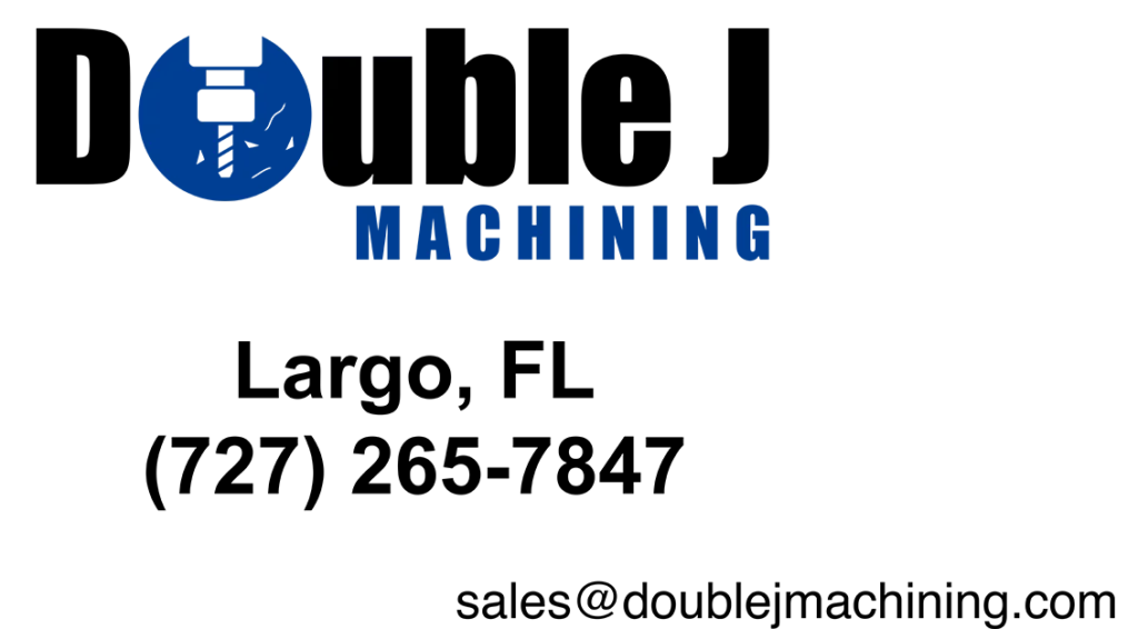 Double J Machining sponsor